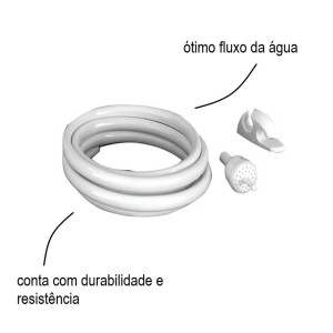 Mangueira Chuveirinho Desviador Completo Lorenzetti - 