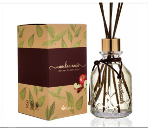 Difusor de Perfume para Ambientes Canela e Maçã 200ml Difusor de Perfume para Ambientes Canela e Maçã 200ml