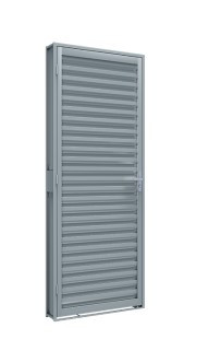 Porta mecal cega de giro laminada 85 x 215 - 
