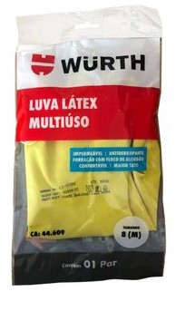 Luva Látex Multiuso GG - Wurth Luva Látex Multiuso GG - Wurth