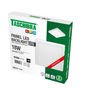 Painel led Taschibra lys sobrepor 18W 22CM 6500K 15140178 - 