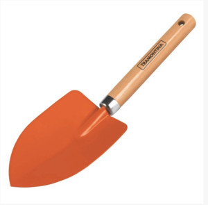 Pazinha Larga Metálica para Jardinagem Tramontina com Cabo de Madeira - 