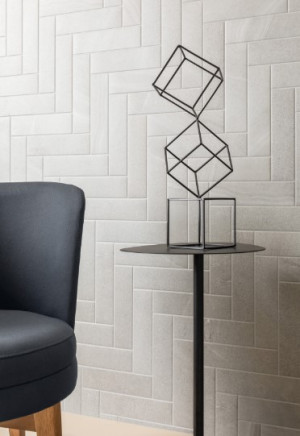 Revestimento eliane 7 X 26 khali grafite ma  Revestimento eliane 7 X 26 khali grafite ma