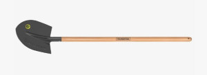 Pá Frankfurt Tramontina 454/00 em Aço com Cabo de Madeira 120 cm - 