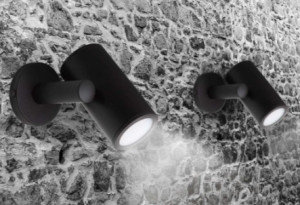 Arandela Guben IP54 - Preto Fosco - 