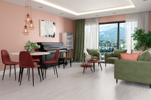 Piso Laminado Clicado Eucafloor New Elegance Mont Blanc New - 2,77 m² por Caixa
 - 