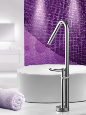 Misturador Lorenzetti Monomix Lavatório de Mesa - Bica Alta 4877 C60 - 