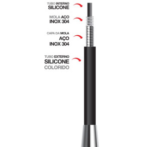 Misturador Para Cozinha De Parede Flexível 1258 B27 Lorenzetti - 