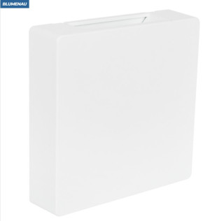 Arandela LED Clean Quadrada 2 Fachos 3W 3.000K - Branco Arandela LED Clean Quadrada 2 Fachos 3W 3.000K - Branco