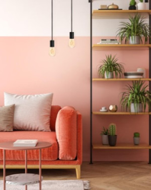 Pendente Vintage Alumínio Liso - Cabo Tecido Preto  - Preto