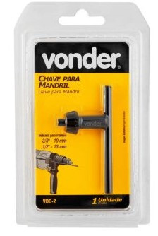 Chave para mandril, VDC 2 VONDER - 