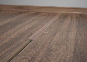 Perfil T Eucafloor Tecno 3,7x180cm - Cor 9 Perfil T Eucafloor Tecno 3,7x180cm - Cor 9