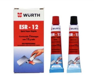 Adesivo Epóxi Rápido ESR 16g - Wurth - 0893480130 