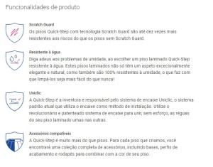 Piso Laminado Quick Step SMART 2676 Carvalho Vanilla - 2,28 m² por Caixa