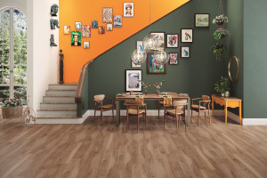 Piso Laminado Clicado Eucafloor New Elegance Smart Oak - 2,77 m² por Caixa
 - 