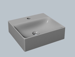 Cuba retangular lorenzetti SA-01 cinza -