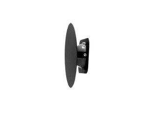 Arandela/plafon taschibra luna 150 10w 2700K led preto fosco  0403003318 - 