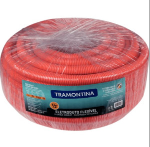 Eletroduto Corrugado Reforçado Flexível DN25 3/4