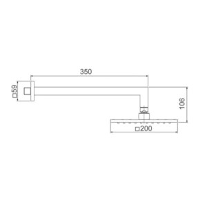 Chuveiro Quadrado Lorenquadra Rose Gold 7034 R16 Lorenzetti Chuveiro Quadrado Lorenquadra Rose Gold 7034 R16 Lorenzetti