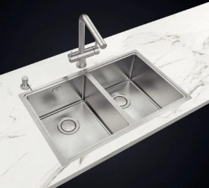 Cuba tramontina inox quadrum 2c 34 77x46x20,5 94009/103