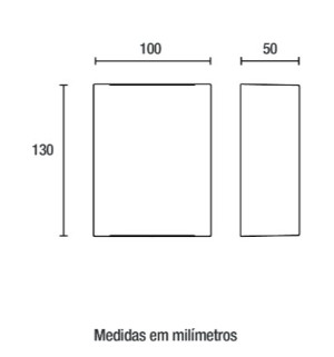 Arandela Fussen Fechada 10x13cm - Marrom Gold - 