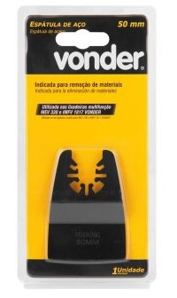 Espátula de aço 50 mm, para Lixadeira Multifunção MEV 330, VONDER