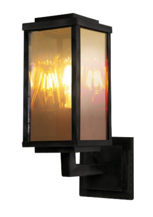 Arandela Vintage Cover 25cm - Preto - 