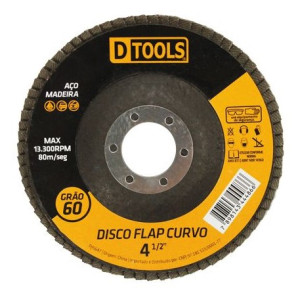 DISCO FLAP CURVO 4,5
