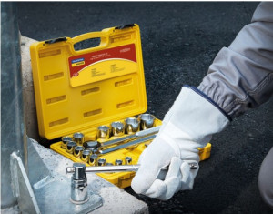 Jogo de Soquetes Estriados Encaixe 1/2