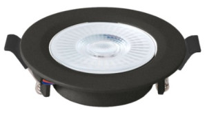 Spot Emb. Red. ABS+PC 6W Bi-Volt LED 6.500K - Preto - Blumenau  - 