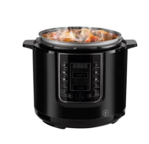 Panela de Pressão Digital Philco 6L Inox Preta