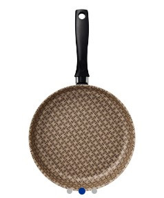 Frigideira Reta Tramontina Turim em Alumínio com Revestimento Interno e Externo em Antiaderente Starflon Max Vermelho 22 cm 1,7 L - 