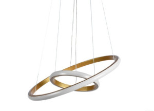 Pendente Taschibra montreal 3000K  25W ouro fosco 15050983 - 