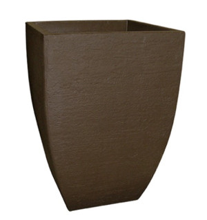 Vaso japi quadrado moderno 48 café