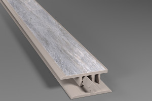 Perfil Piso Parede Tecno Eucafloor 1,80m - Cor 25