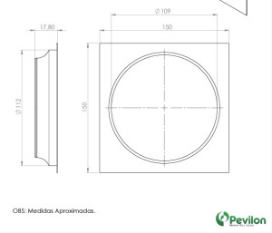 Grellha clic 15 X 15 Pevilon preta 914013   Grellha clic 15 X 15 Pevilon preta 914013