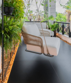 Porcelanato eliane 60 X 120 stelar black na  - 