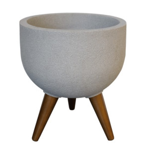 Vaso japi redondo decore 33 cimento Vaso japi redondo decore 33 cimento