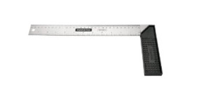 Esquadro 30 cm Tramontina em Aço Temperado com Cabo Injetado - 