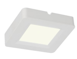 Luminária LED Cabinet Quadrado 2W 4.100K - Branco - 