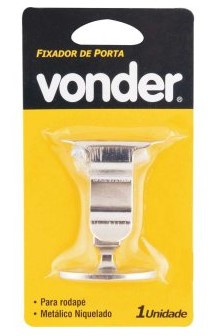 Fixador de porta de pressão para rodapé VONDER Fixador de porta de pressão para rodapé VONDER