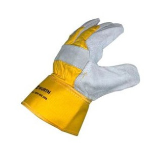 Luva Mista de Raspa com Lona Tamanho 10  Luva Mista de Raspa com Lona Tamanho 10