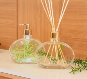 Difusor de Perfume para ambientes - Alecrim - Perfumes do Jardim - 300ml