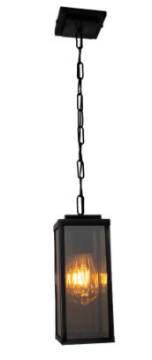 Pendente Vintage Chain 25cm - Preto - 