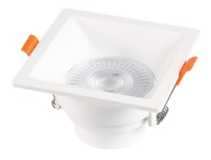 Spot LED Recuado Embutir Quadrado 6W 6.500K - Branco - Blumenau 