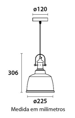 Pendente Soho Vintage - Vidro Âmbar - 
