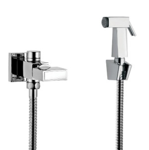 Ducha Higiênica LorenQuadra 1985 C84 c/ Derivação Cromada Lorenzetti
 - 