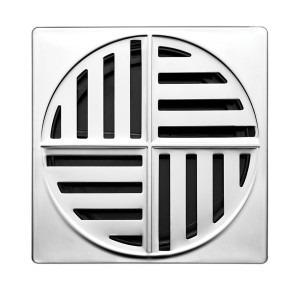 Grelha Inox Quadrada 150mm Lorenzetti 1795 C19 -