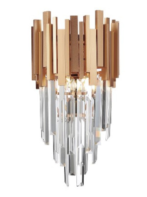 Arandela Midas Dourado 23,5cm -