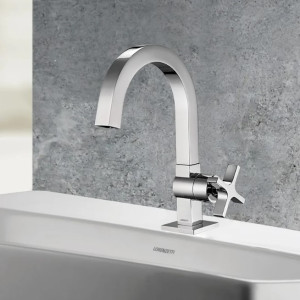 Torneira LorenStar 1196 C88 Para Lavatório de Mesa Bica Baixa Lorenzetti Cromada - 